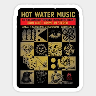 Hot water music Sticker